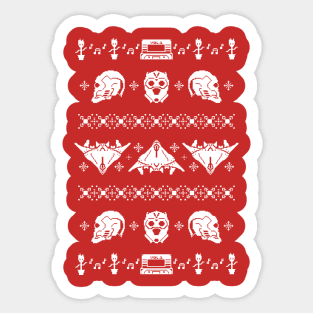 Merry Christmas A-Holes Sticker